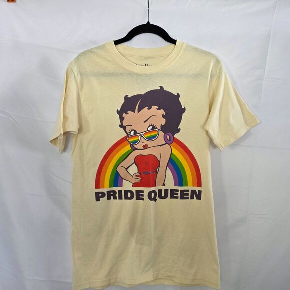 Betty Boop Tops - NWOT, Betty Boop Pride Queen Graphic T-Shirt S